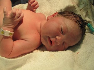 Photograph of newborn